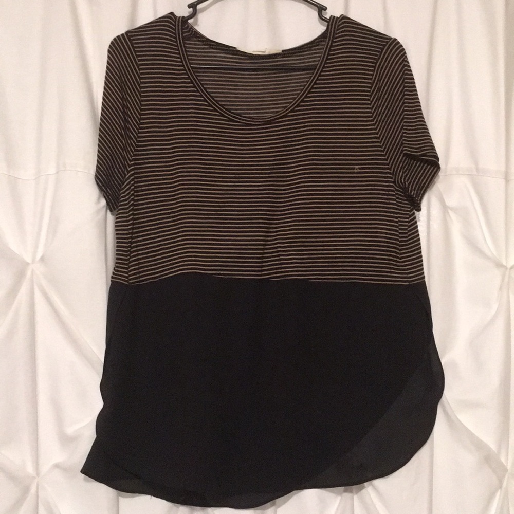stripe blouse